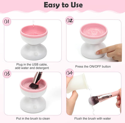 Make up Brush Cleaner Pink